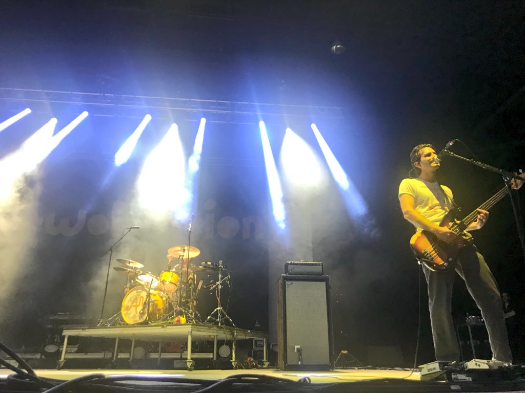 BuzzBeachBall's tweet photo. Welcome back, AWOLNATION. #buzzbeachball https://t.co/oby4zzUbYV