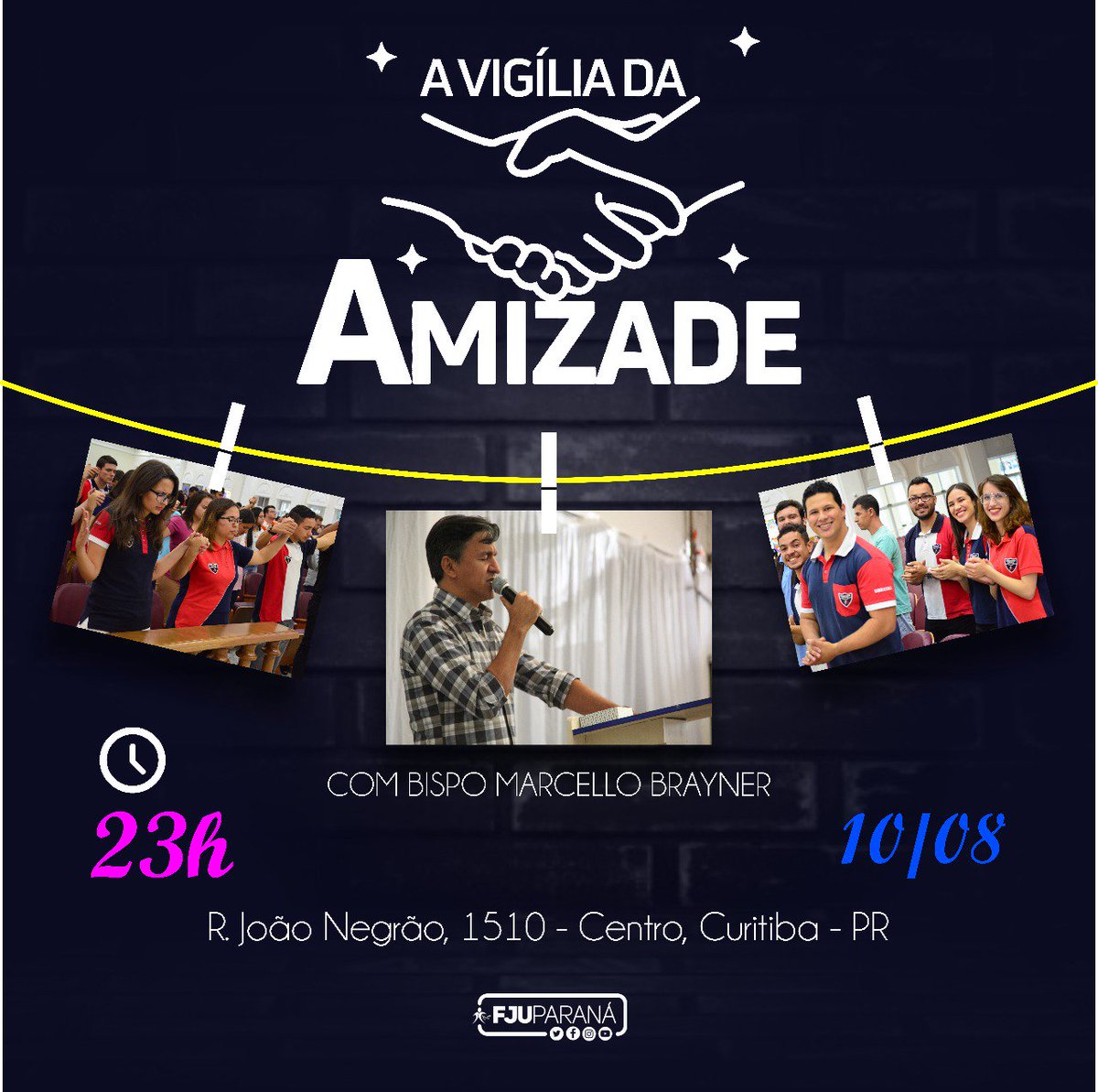 WellRosa22's tweet photo. #VigíliaDaAmizade #BlocoLondrina
 #FJUPR #fju_ourobranco https://t.co/ku0dU9ginO