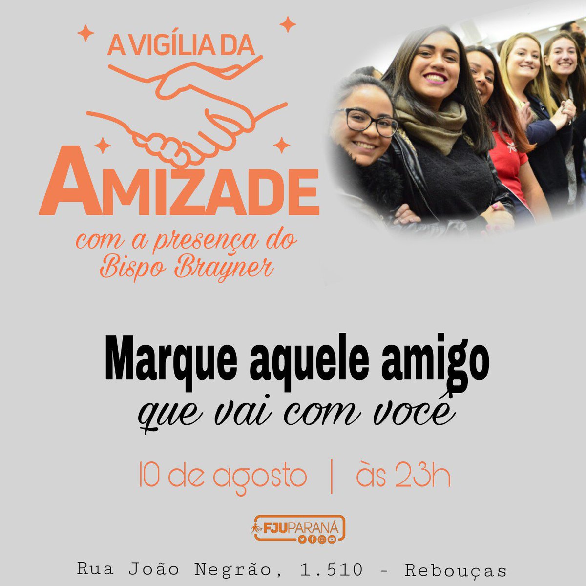 WellRosa22's tweet photo. #VigíliaDaAmizade #BlocoLondrina
#FJUPR #fju_ourobranco https://t.co/uTfQN9F3FS