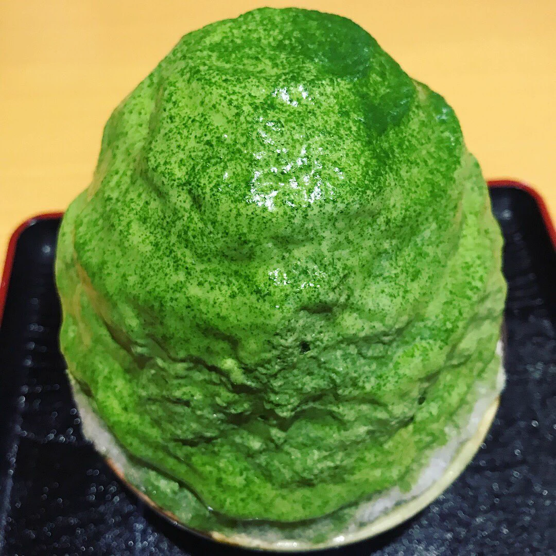 抹茶好きにはたまらない？日本茶専門店の濃厚抹茶かき氷がこれｗｗｗ