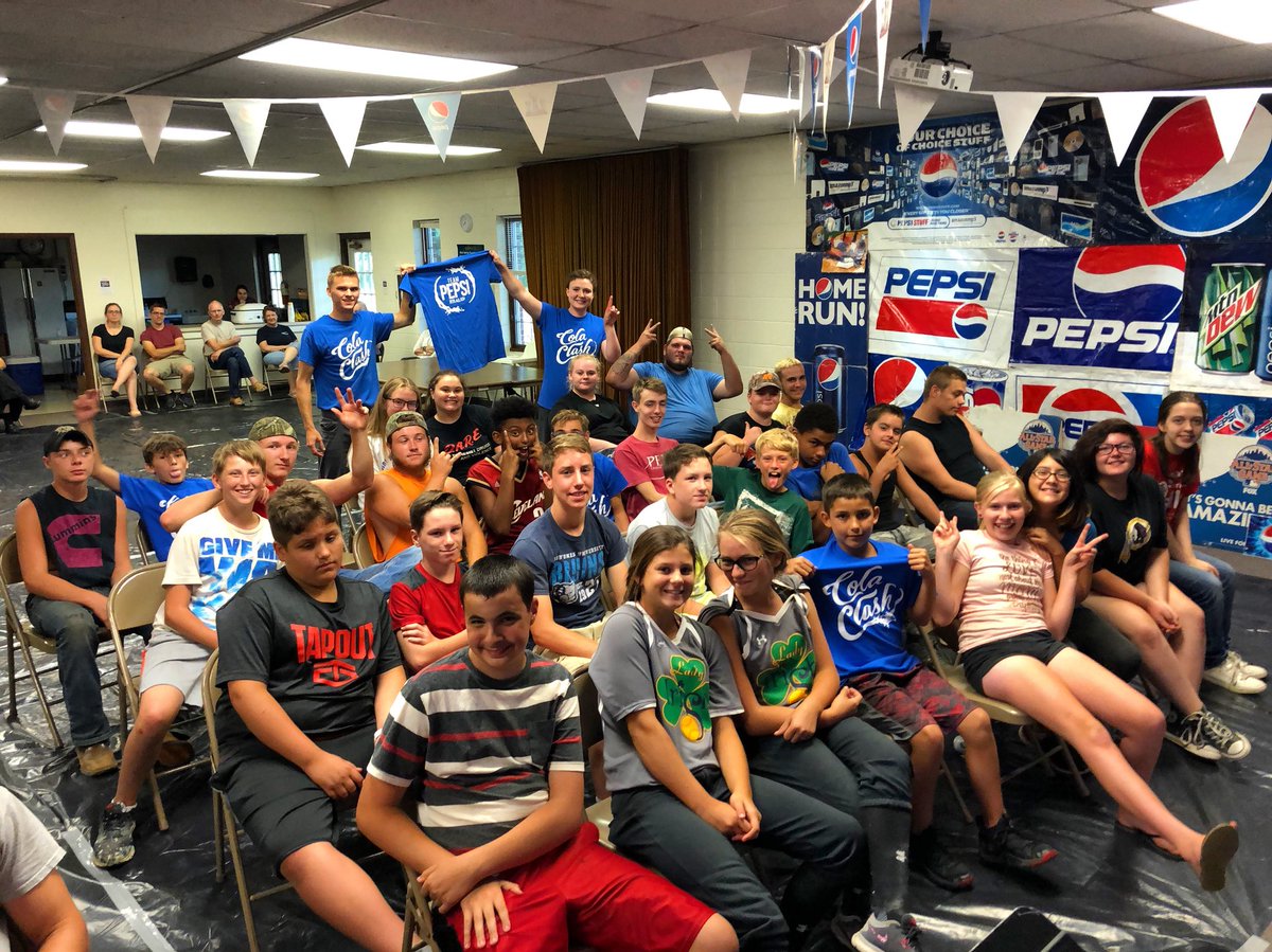 ColaClash's tweet photo. Congrats Pepsi for a last minute comeback and the win! Use those bragging rights! #ColaClash https://t.co/BPwupWGMeG