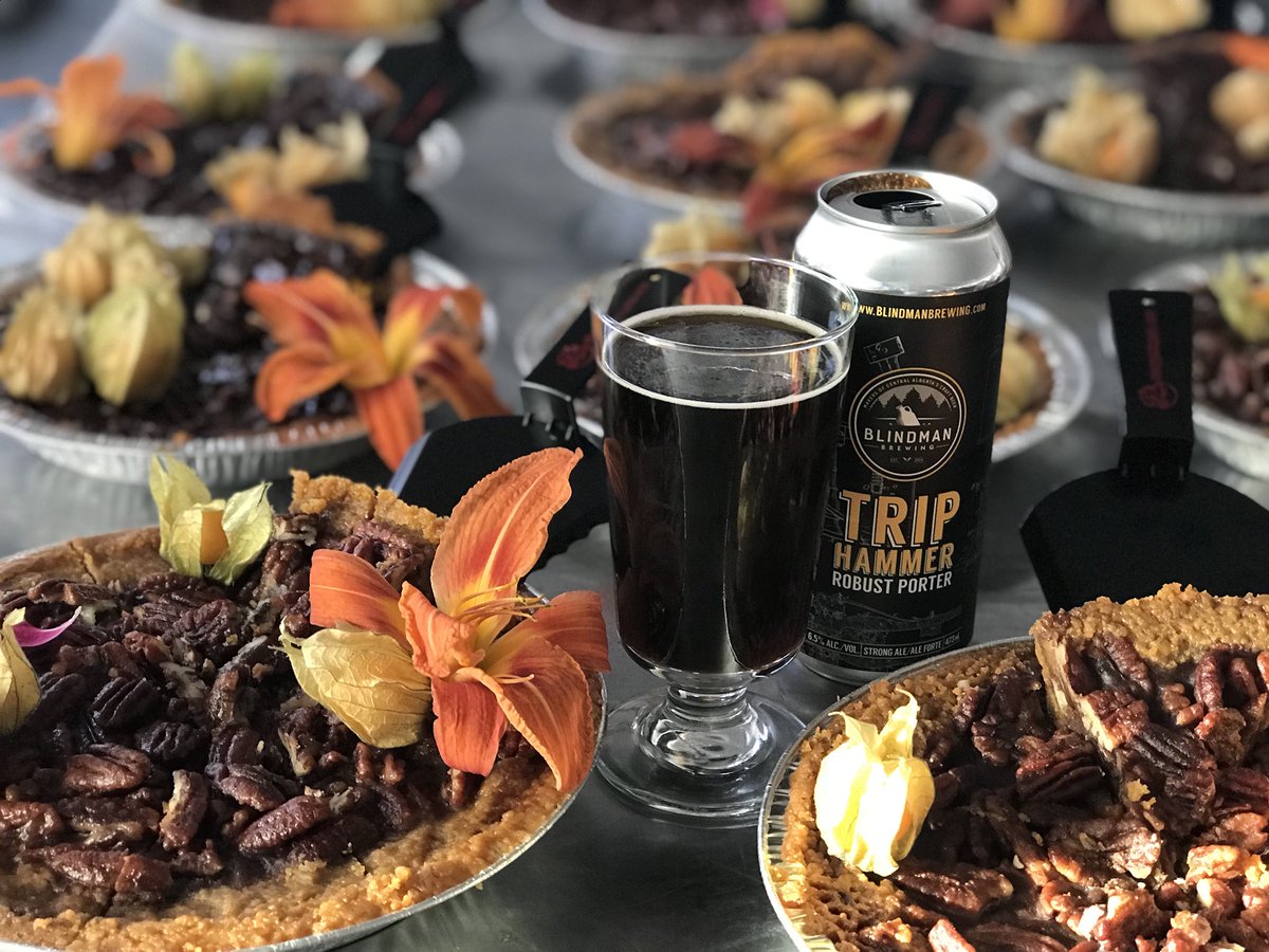 SantoroMilena's tweet photo. @WineBeyond paired this dish with @blindmanbrewery #TripHammer robust power which is delicious with this #dessert Chocolaté Bourbon Pecan Pie by @ThatChefKevin  #Taste2Remember #longtabledinner #tasyeyeg https://t.co/9PrA2i7tgH