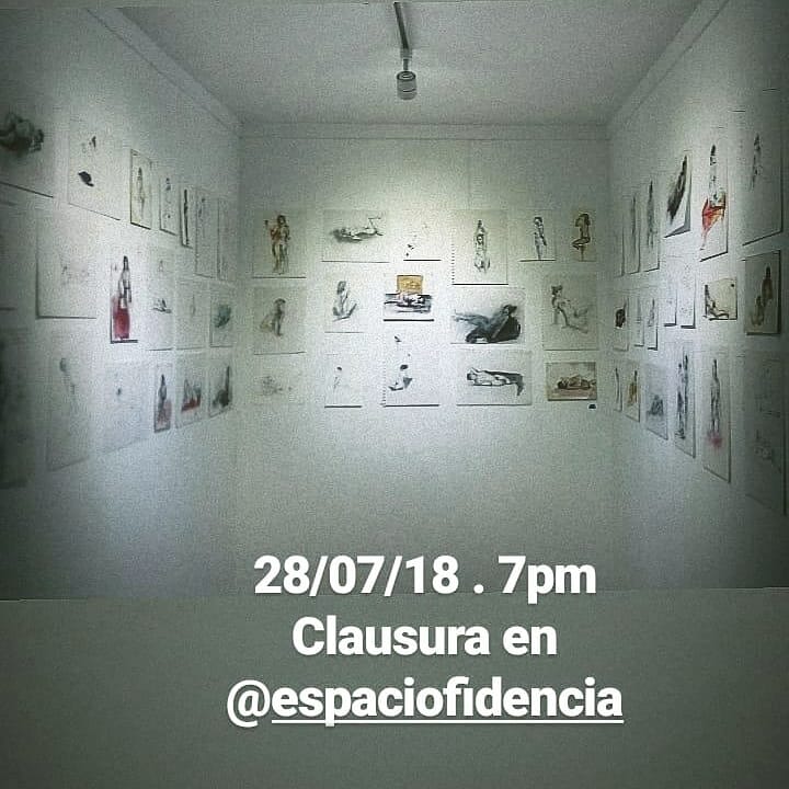 espaciofidencia's tweet photo. Clausura de la exposición #cadavezmasdesnuda de @lilionang mañana 7pm en #GaleríaFidencia. https://t.co/BXtaqAJgWJ