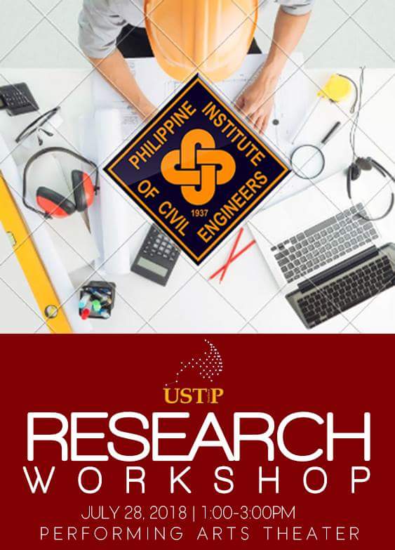 jpice_ustp's tweet photo. Reminding all 4th and 5th year students, we will be having a Research Workshop this 1 to 3 in the afternoon at the Performing Arts Theater. See you then!
#JPICE'18-'19 https://t.co/9ZQzISH6zQ