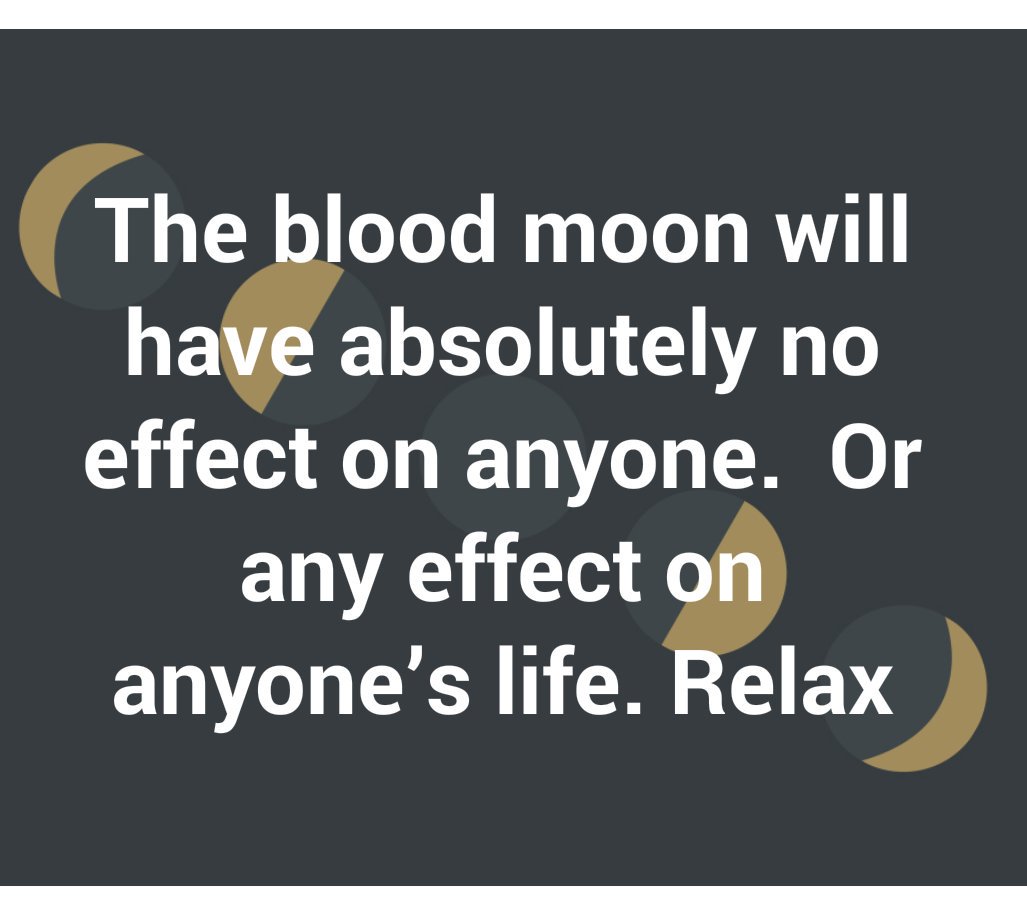 NaamahEstella's tweet photo. #AstrologyIsFake
>:) 

#BloodMoon #BloodMoonEclipse #FULLMOON #fullmooneclipse https://t.co/YRWWN5YEzv