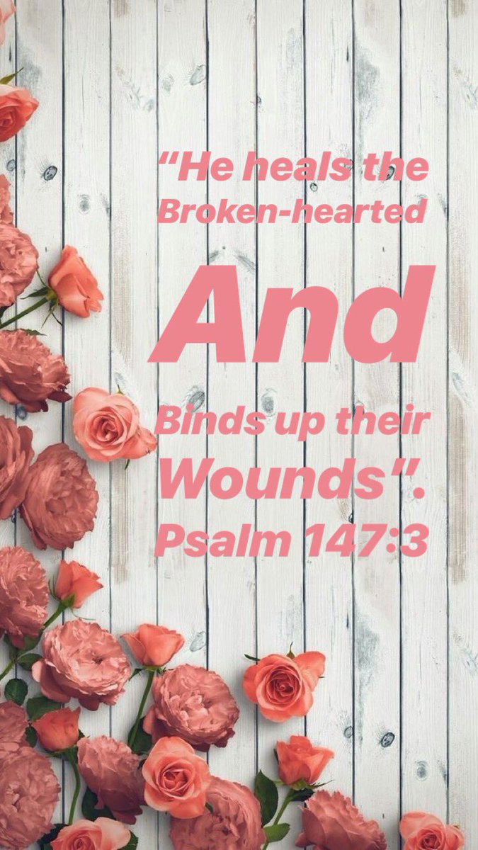 DaringJourneys's tweet photo. π People may hurt you, but God will heal your heart. π π
Good morning & Blessed Saturday tweeps! Hold on to God & be positive. #LoveLoveLove π πππ·π
#TrustGod #GodistheHealer #Blessed #Grateful #Psalm147:3 #BibleVerse #BibleRead #WordOfGod #PraiseGod #Blog #BloggerJet https://t.co/RSVu6jGj9R