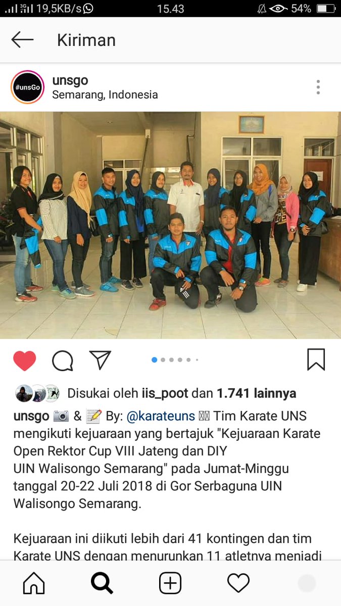 Kuy dibaca kuy 😍
(3)

jateng.antaranews.com/berita/197786/…
———
instagram.com/p/Blrb9CRhFAa/…
———
#Karate #inkai #uns #unssolo #semarcup