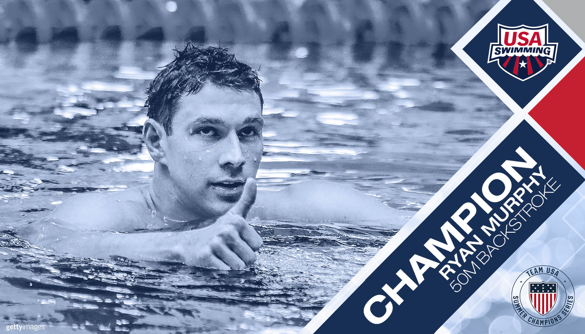 TeamUSA's tweet photo. 🔥 NEW AMERICAN RECORD! 🔥

@ryan_f_murphy takes another backstroke national title and an American record in the 50m backstroke (24.24). #SCS2018 #Phillips66Nats https://t.co/Pi1sha8SP9