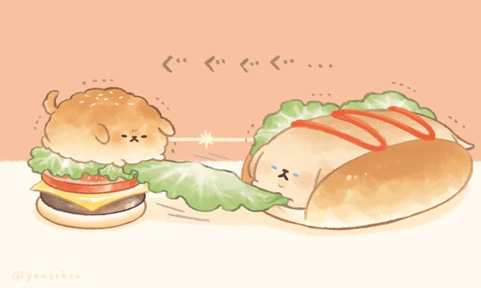 「sandwich」 illustration images(Oldest)