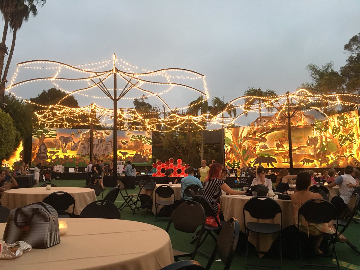 SDstemecosystem's tweet photo. We are at the 7th annual #Techtoreconnect event held at the @sandiegozoo. Stop by our booth and say hi! #tech #conservation https://t.co/cvMuJMD9sv