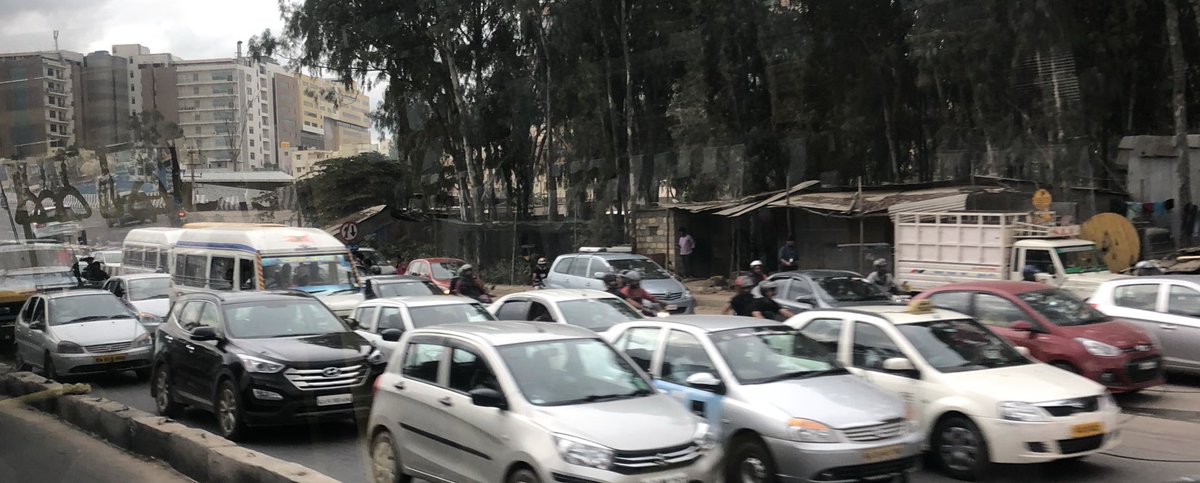 NammaBengaluroo's tweet photo. @QuickRidein @ChaithraPatel1 @kiranshaw @blrcitytraffic I also hear from a lot of people who drive cars to work daily..
not many are even aware of #carpooling apps like @QuickRidein😟 .. 
maybe #quickride need to catch the #singleoccupant in a traffic jam like this and need to be made aware of.. 
@Redfmbengaluru can u help? https://t.co/uqLXHbmwtl