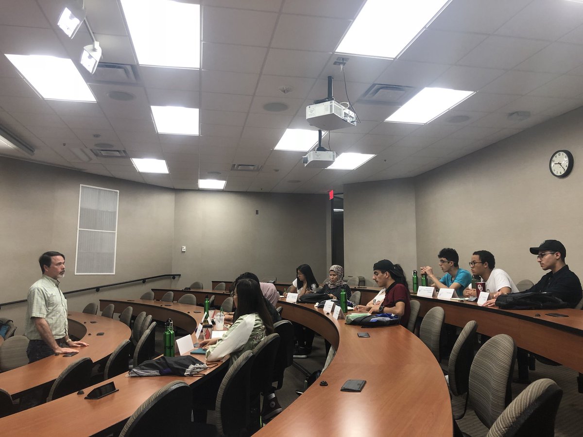 TulsaGlobal's tweet photo. John Waldron conducted a @btw_mun Model United Nations simulation this morning with @IYLEPatWL students this morning. @ECAatState @WorldLearning https://t.co/9BoNkJj0yT