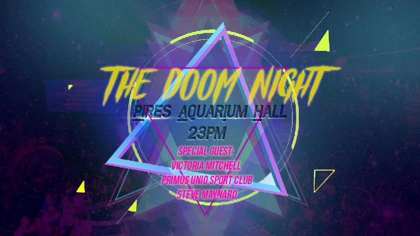 PRIMUSUNIO's tweet photo. Besides, we invite all of the PUU BEASTS to participate in THE DOOM NIGHT at Pires Aquarium Hall.

🐟🐬🐋💦🎶 https://t.co/EdTGmEbcfL
