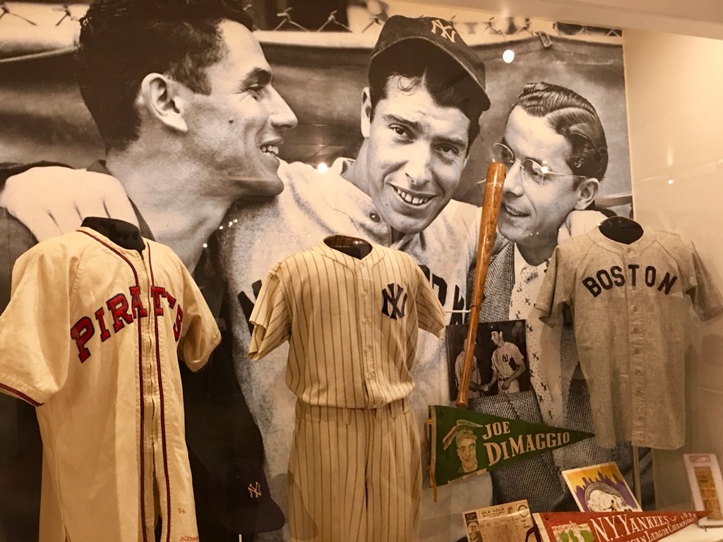 dleggitt's tweet photo. Previewed OUTSTANDING @TheCAMuseum new #CaliforniaAtBat #exhibit tonight. Easily one of the best #CAM exhibitions ever: from original ticket to #JackieRobinson 1st game-to every famous #MLB player jerseys-to 1st #CrackerJacks box, #CAMuseum hit-it-out-of-the-park! Check it out! https://t.co/OuvPg9XyRd