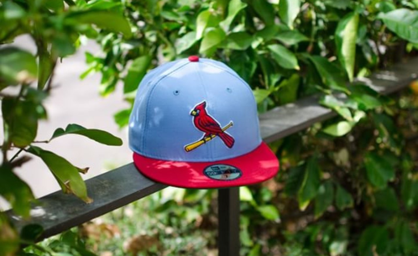 light blue st louis cardinals hat