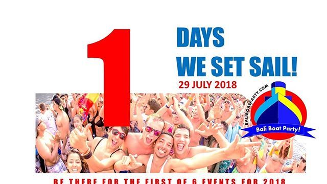 baliboatparty's tweet photo. Ahoy Sailors!
We are so ready to meet you On Board tomorrow
Feel the euphoria &amp; excitement as we sail the Bali sea!
See you on board! https://t.co/Lqxf8mxvMz https://t.co/M7cbnb0dir