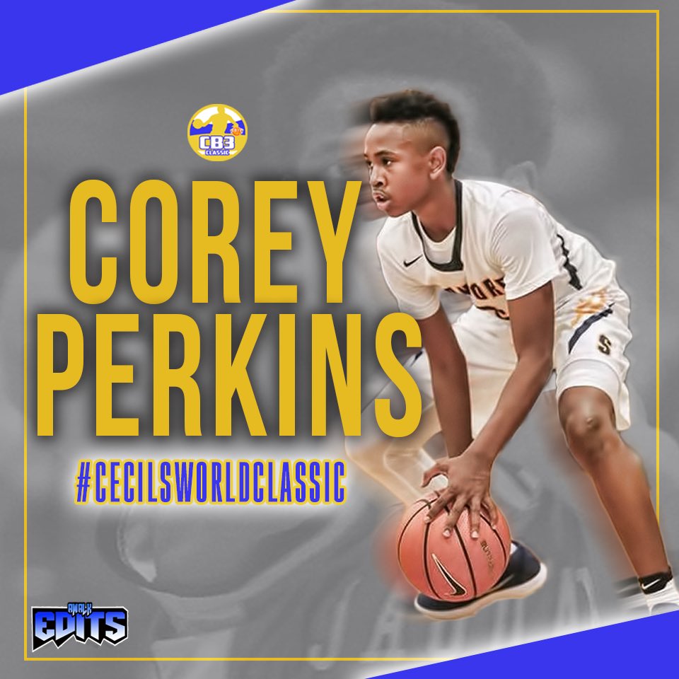 CB3Classic's tweet image. Corey Perkins will play in the #CecilsWorldClassic Rising Star game Friday August 3rd!!!