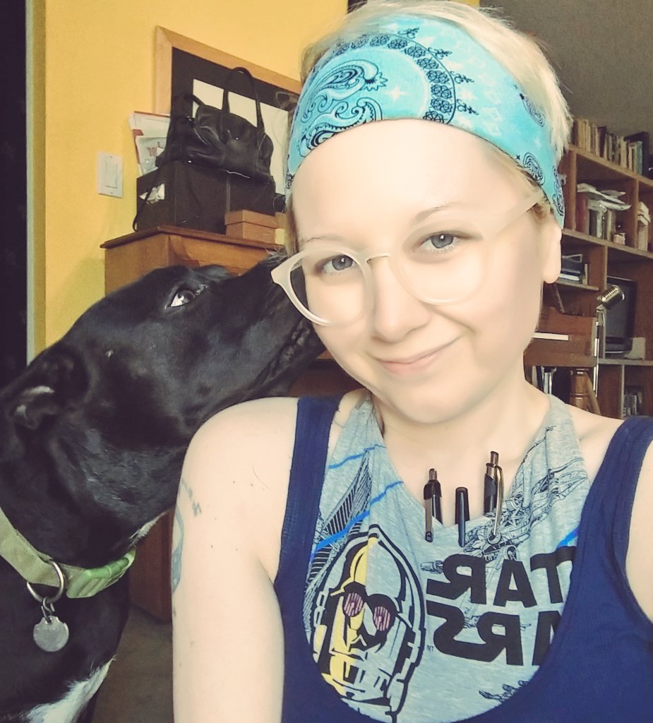 BrothersBrody's tweet photo. @THEMoxieJane is my fave human besides Mom &amp; Dad! https://t.co/ypfZ3KdmvZ
