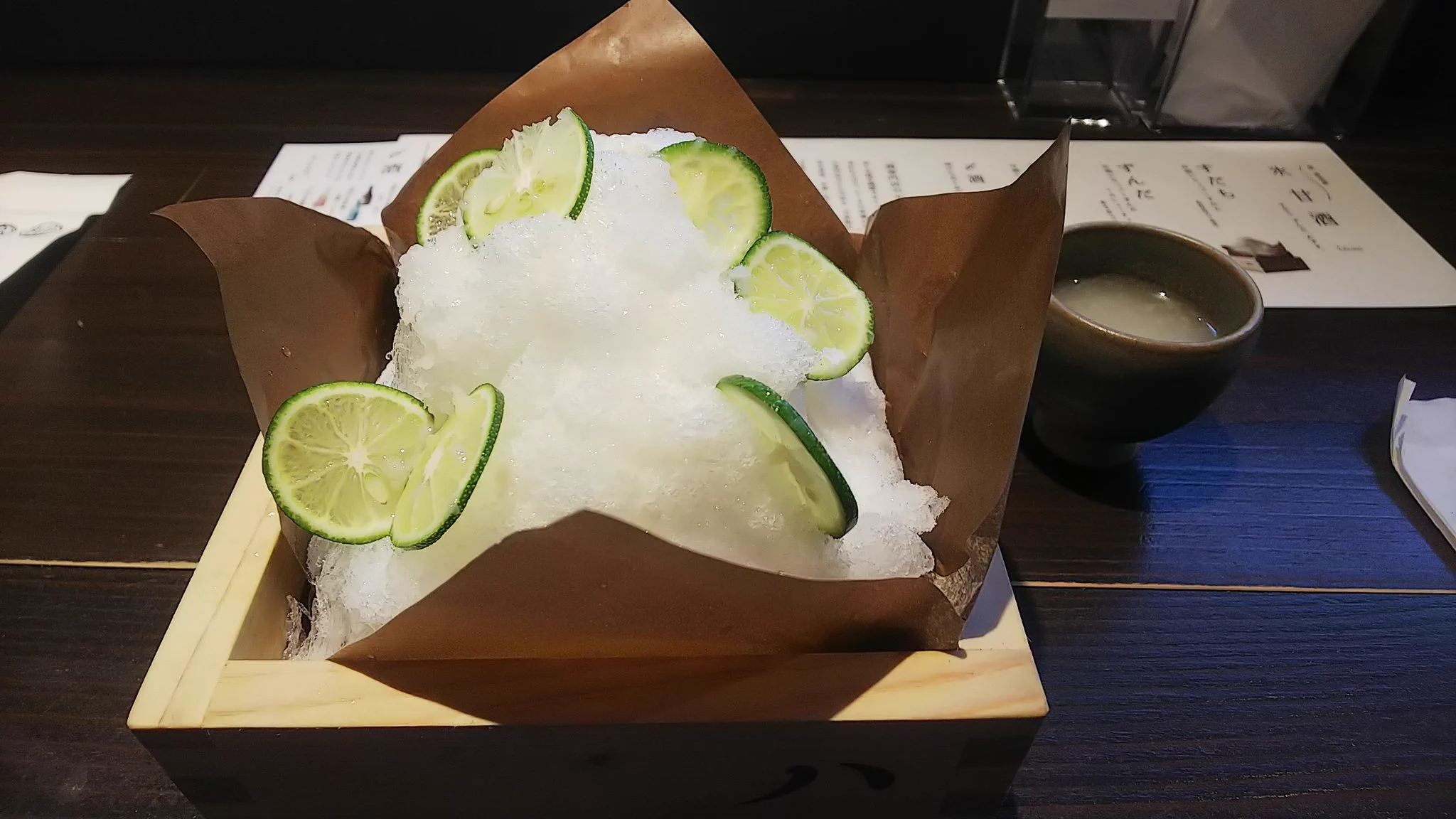 甘いもの、お酒好き集合！！　お酒専門のかき氷屋さんがお洒落すぎた・・・！