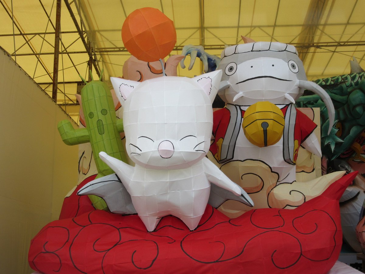 ついに青森のねぶた祭に 猫さんとちゅ る が登場 味わい深い表情でざわつかせる 化け猫じみた顔が猫の魅力をよく引き出してる Togetter