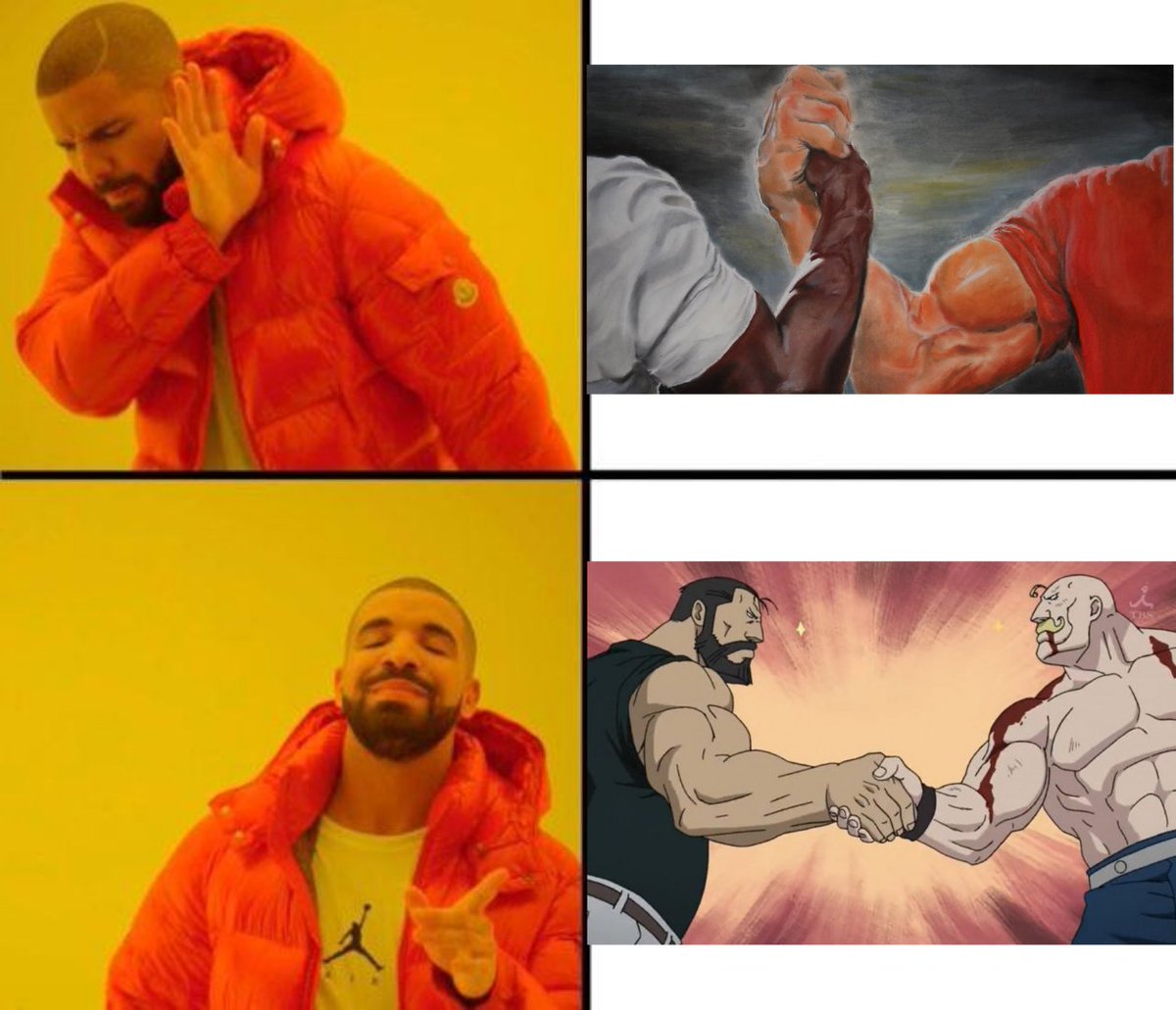 JLIST on Twitter "The best handshake in all of anime. Anime is