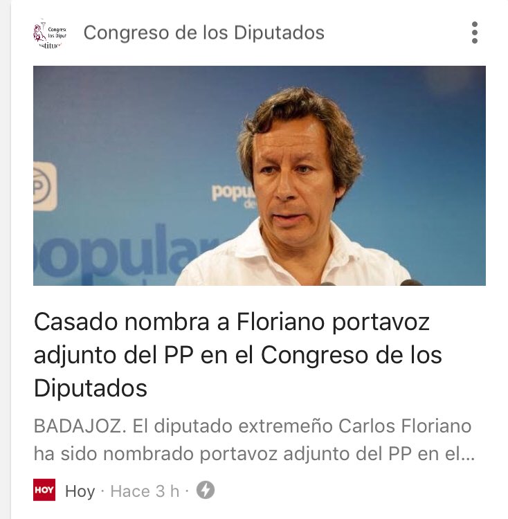 Bueno, no todo van  a ser malas noticias