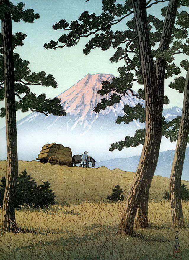 TheNewPainting's tweet photo. #TheNewPainting

Hasui Kawase (川瀬 巴水 Kawase Hasui, May 18, 1883 – November 7, 1957) was a Japanese artist. He was one of the most prominent print designers of the shin-hanga ("new prints") movement.

 Mount Fuji Seen from Tagonoura in the Evening, 1940

#HistoryofPainting https://t.co/oKvdcebRSM