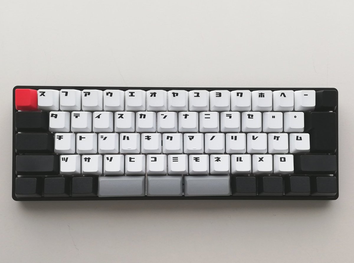 日本語配列自作キーボード / X