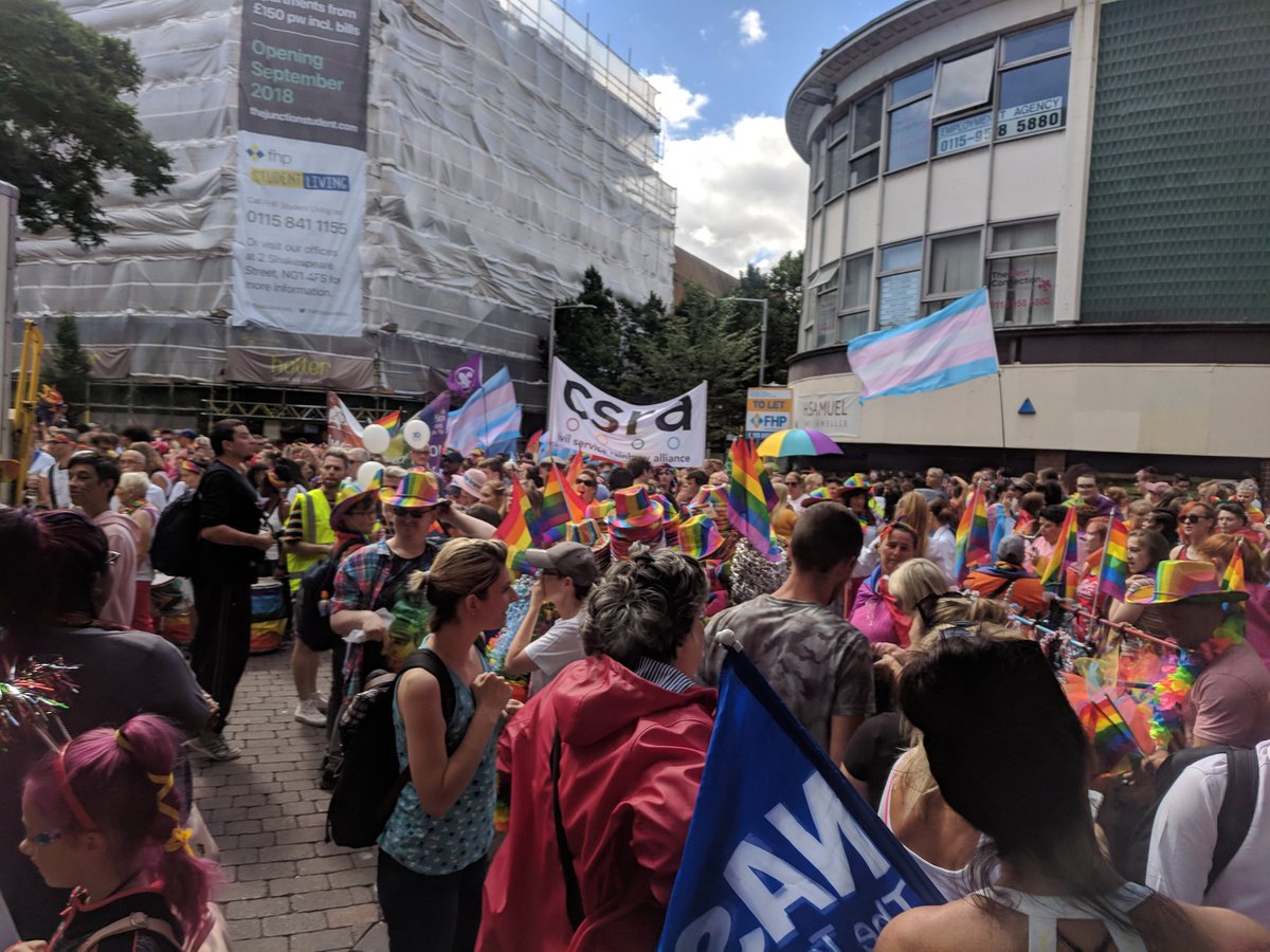 And there off!! Great turn out and atmosphere for #NottsPride!!

Fun day for all the family! Come up and see us in hockley!! 🏳️‍🌈

#PROUD AT #Pride