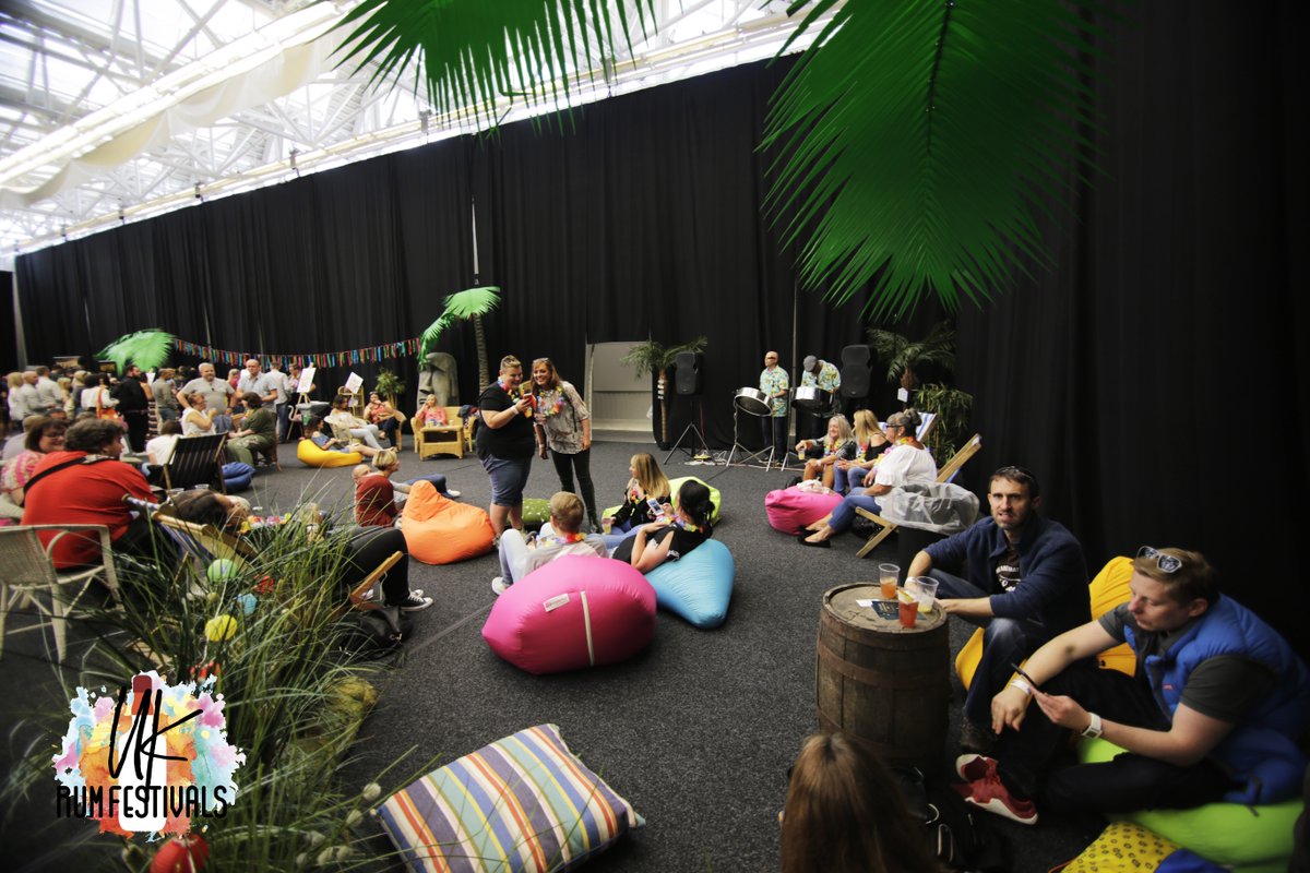 Forget the weather outside as we open in 30 mins and will be delivering a slice of sunshine with every serving of rum! #SSESwalec #CardiffRumFest