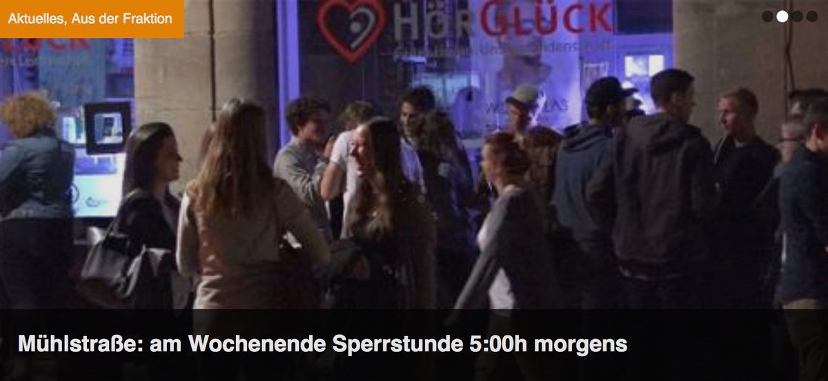 Tübingen = Freizeit oder Tübingen = Wohnen
Ja, beides. Aber das ist ein ständiger Versuch des Ausgleichs, kein natürliches Equilibrium. Perfekt ist nicht der Maßstab, verträglich für beide, das sollte er sein.

Wir fragen und haken nach siehe  tuebinger-liste.de/muehlstrasse-a…