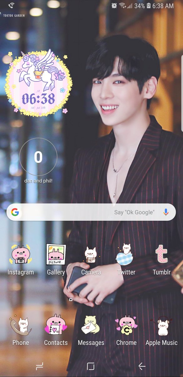 home screen update~hyunuk again 