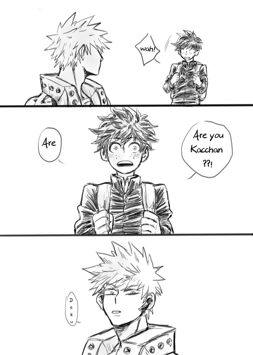 The man from the future 
#bakudeku 
#勝デク 