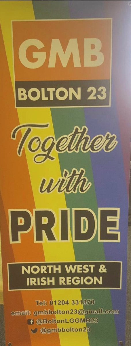 gmbbolton23's tweet photo. Today we're delighted to be supporting our @unionpeople regional stall at @LiverpoolPride #Pride2018 #EqualMarriage #LGBTteam #proud #colours Come and talk to us in the marquee off Tithbarn Street Lowball Square @underoneskygmb @GMBEqualities #togetherwearestronger https://t.co/lCxshPYEPU