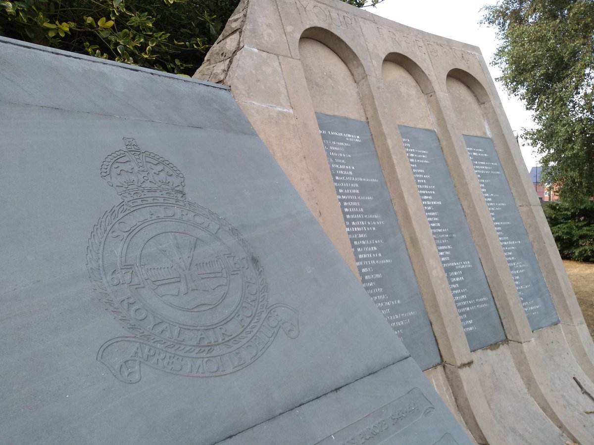 WarwalkerUpdate's tweet image. Very interesting day spent visiting aviation sites in Lincolnshire including the memorials in Woodhall Spa to those in 617 "Dambusters" Squadron killed in WW2 and in subsequent conflicts.