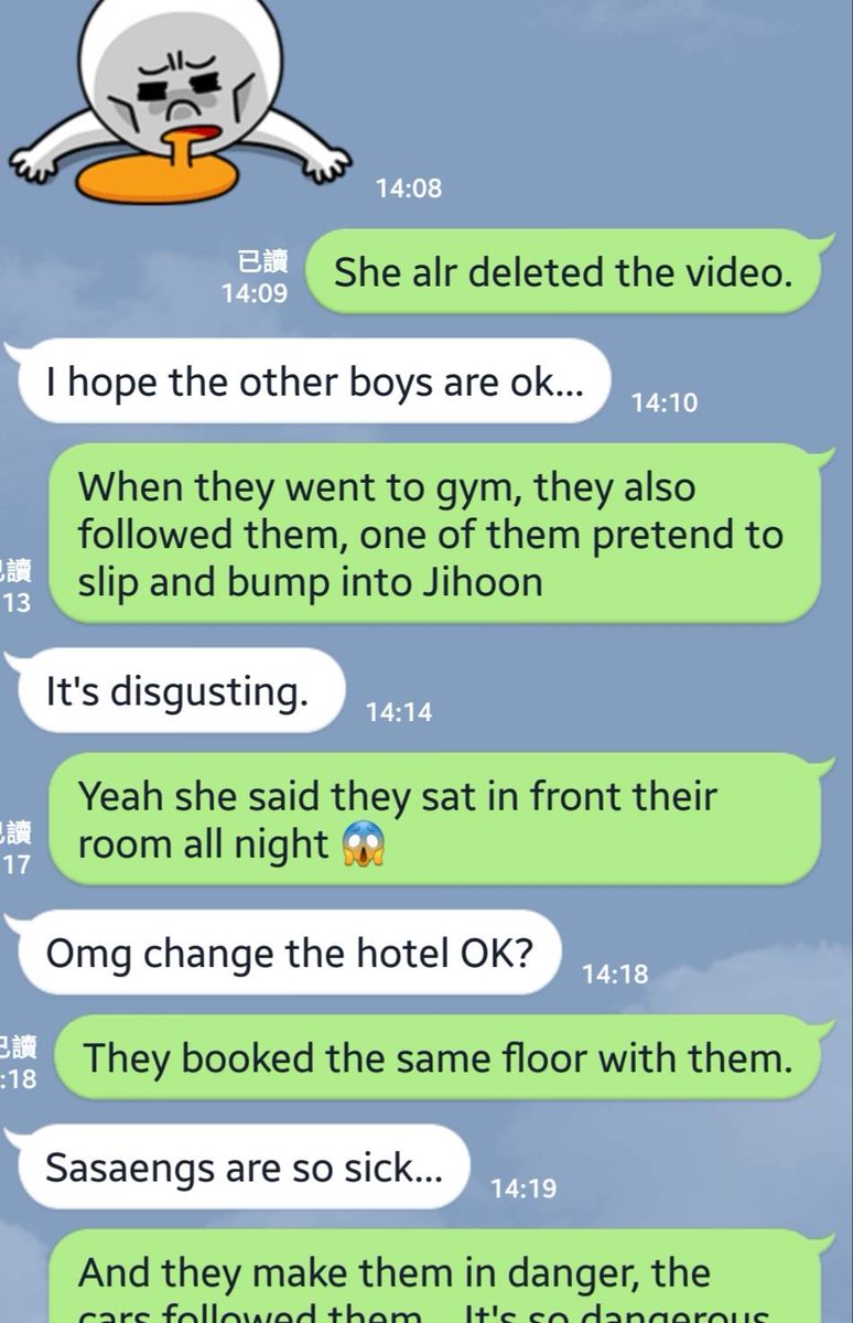 sasaengsgotohe1's tweet photo. Wanna One sasaeng fans in Hong Kong.
@WannaOne_twt
#WannaOne #워너원 #Parkjihoon  #박지훈 
#sasaengfans #사생 #사생팬 #sasaengsgotohell https://t.co/DUojqbyaZU