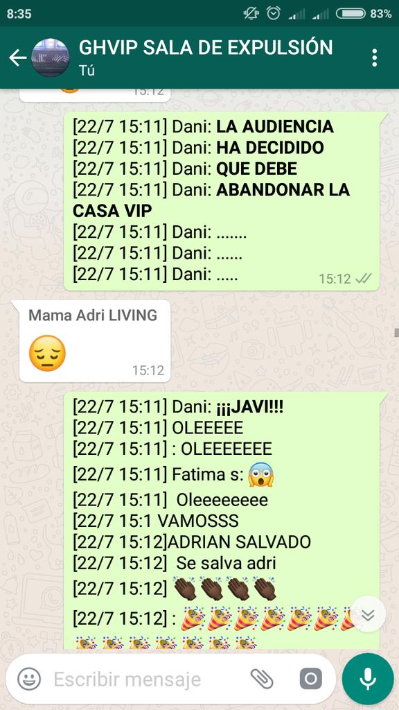 GHVIP2018's tweet photo. La audiencia ha decidido que debe abandonar la casa VIP ......

¡JAVIER! https://t.co/OpQyF7JH4I