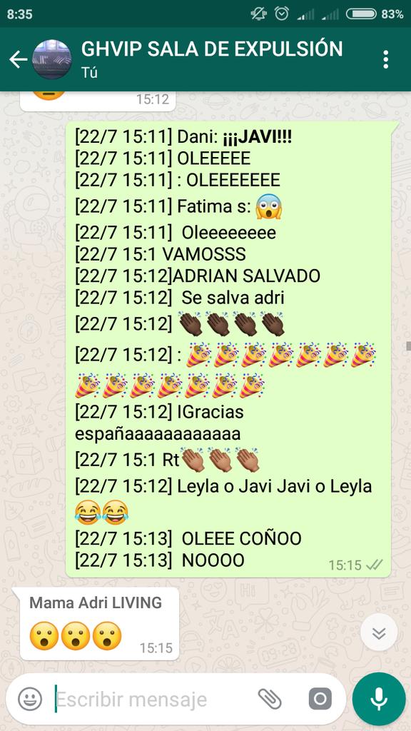 GHVIP2018's tweet photo. La audiencia ha decidido que debe abandonar la casa VIP ......

¡JAVIER! https://t.co/OpQyF7JH4I