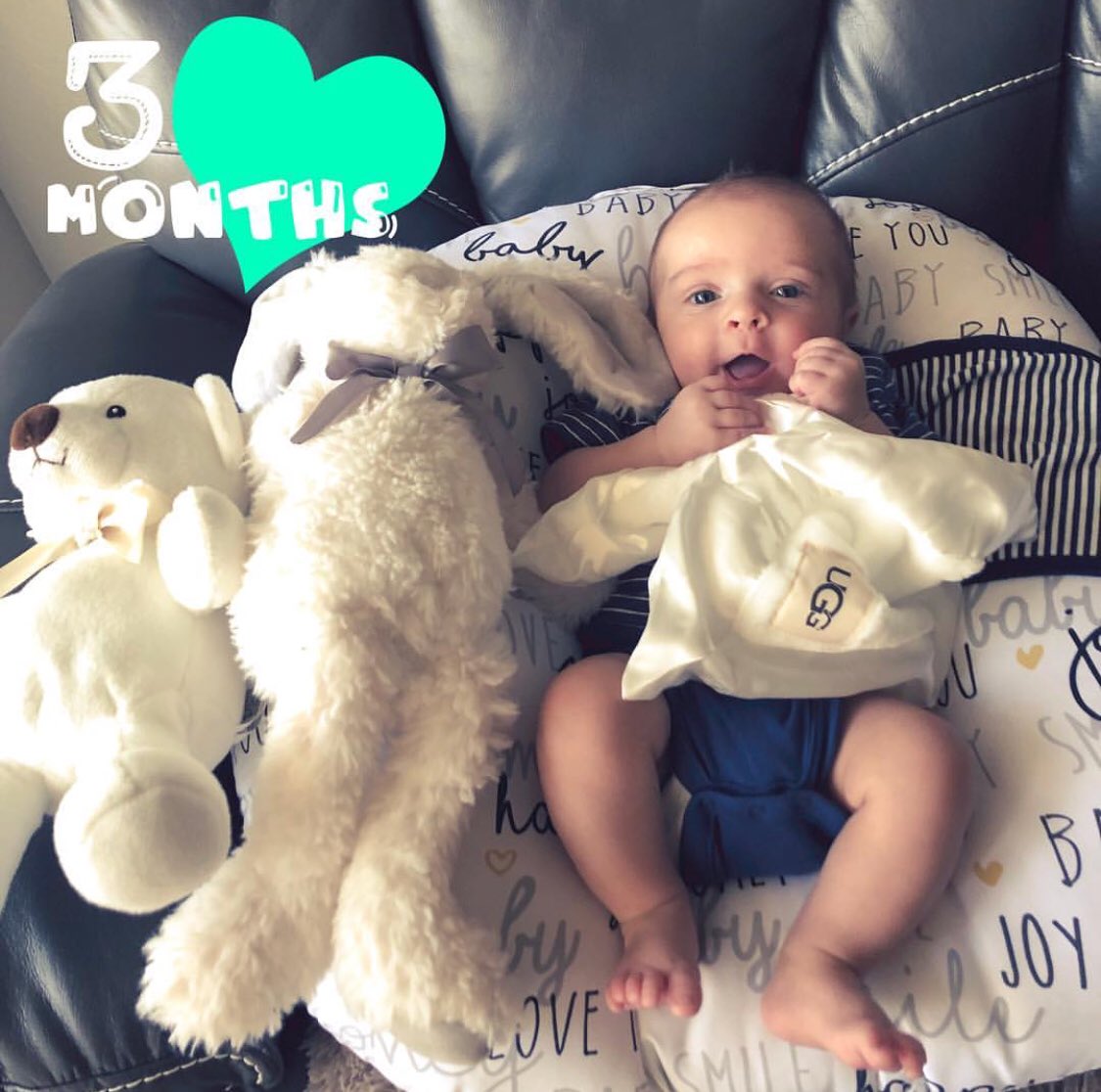 The_Cody_'s tweet photo. It’s been the greatest 3 months of my life! Well.............. other than no sleep. I still can’t believe it’s going by this fast! Love you my lil frog boy! 🐸 💜🤘🏻 #baby  #3monthsold  #babyboy #rocklife https://t.co/pj24G5HEQJ