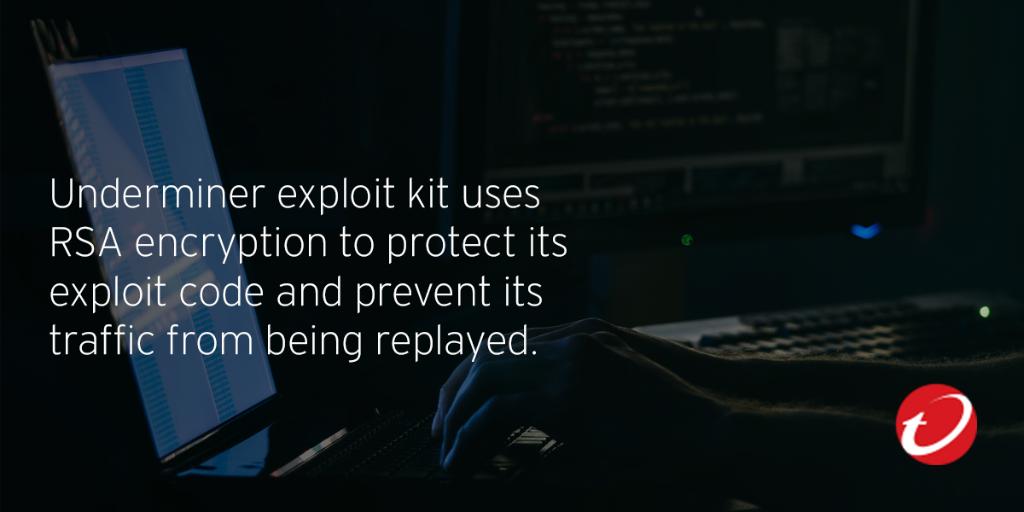 trendai_RSRCH's tweet image. Our researchers discovered a new #ExploitKit named #Underminer that exploits a vulnerability in Internet Explorer and 2 security flaws in Adobe Flash Player. Report: bit.ly/2LoV7kw