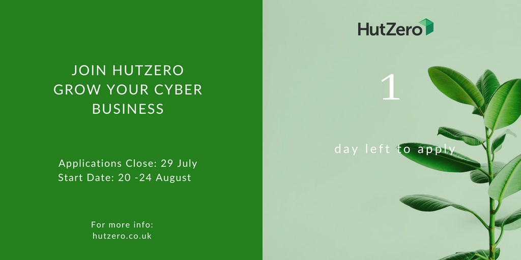 HutZero's tweet photo. 🚨Final call for all those wannabe #cyber #startup #founders! 🚨 Applications for the next #HutZero #bootcamp now close SUNDAY at 23:59 GMT. One week of free training &amp; mentoring to kick start your biz. #cyber #entreprenuers get ready! 🚀
Apply here 👉 https://t.co/xIOzvjPhKQ https://t.co/61pbpMx4AA