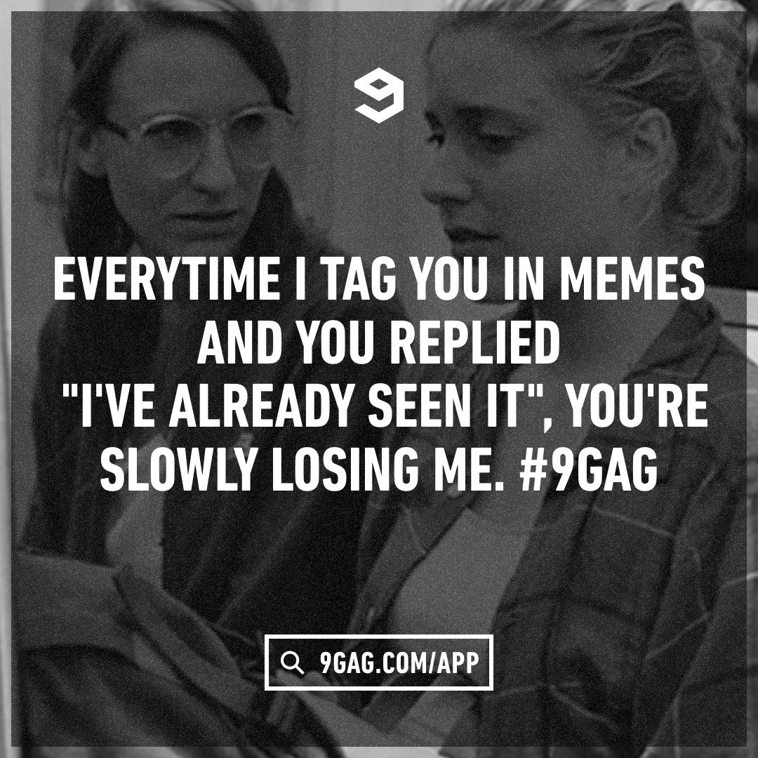 9gag S Tweet Shot Through The Heart And You Re To Blame