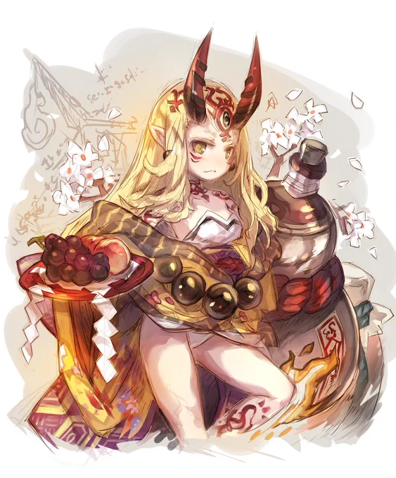 FGOが三周年なのでめでたい過去絵を～(*'▽')メデタイ!
#FGO3周年 
