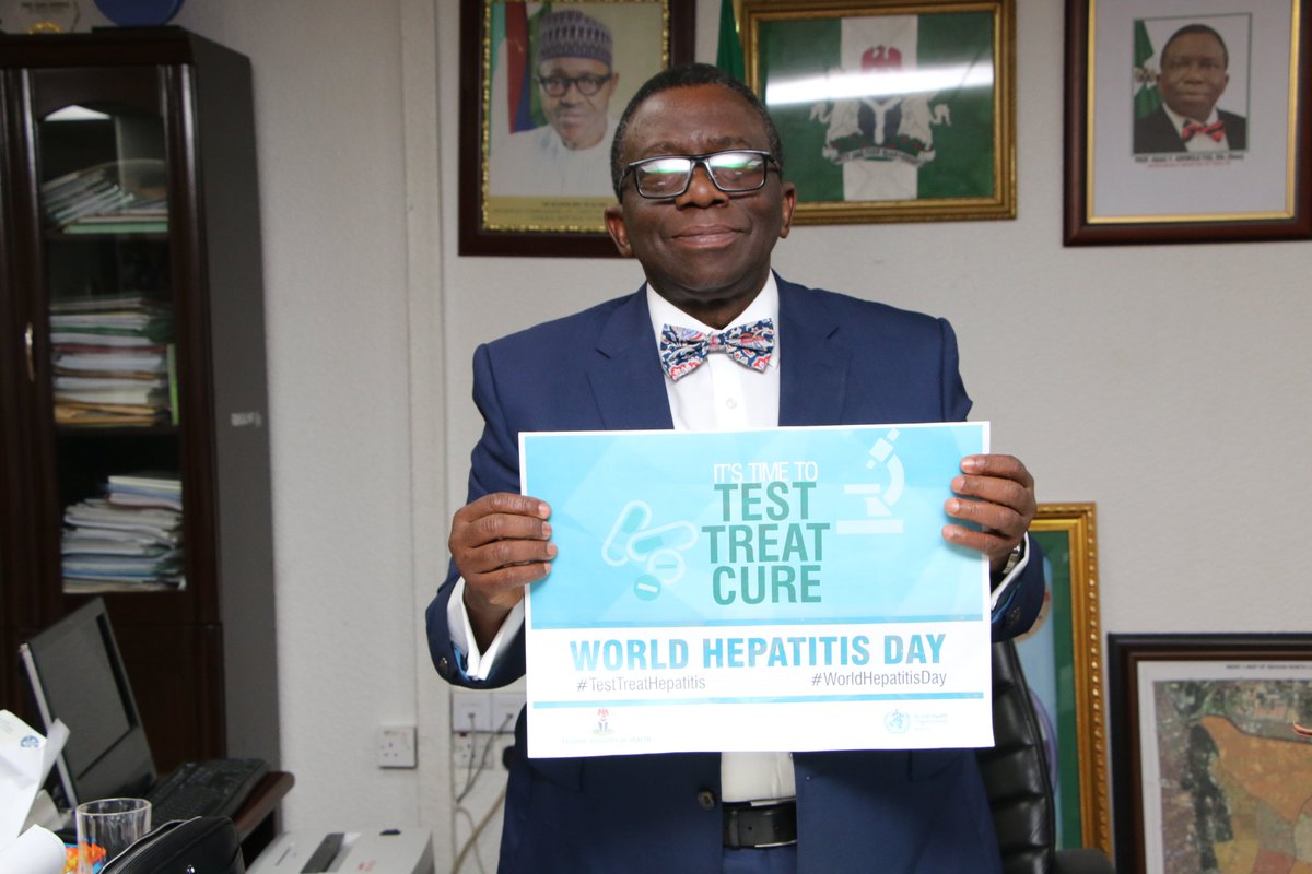 Today is World Hepatitis Day. Get TESTED so that you can be TREATED if you have hepatitis as there is CURE.