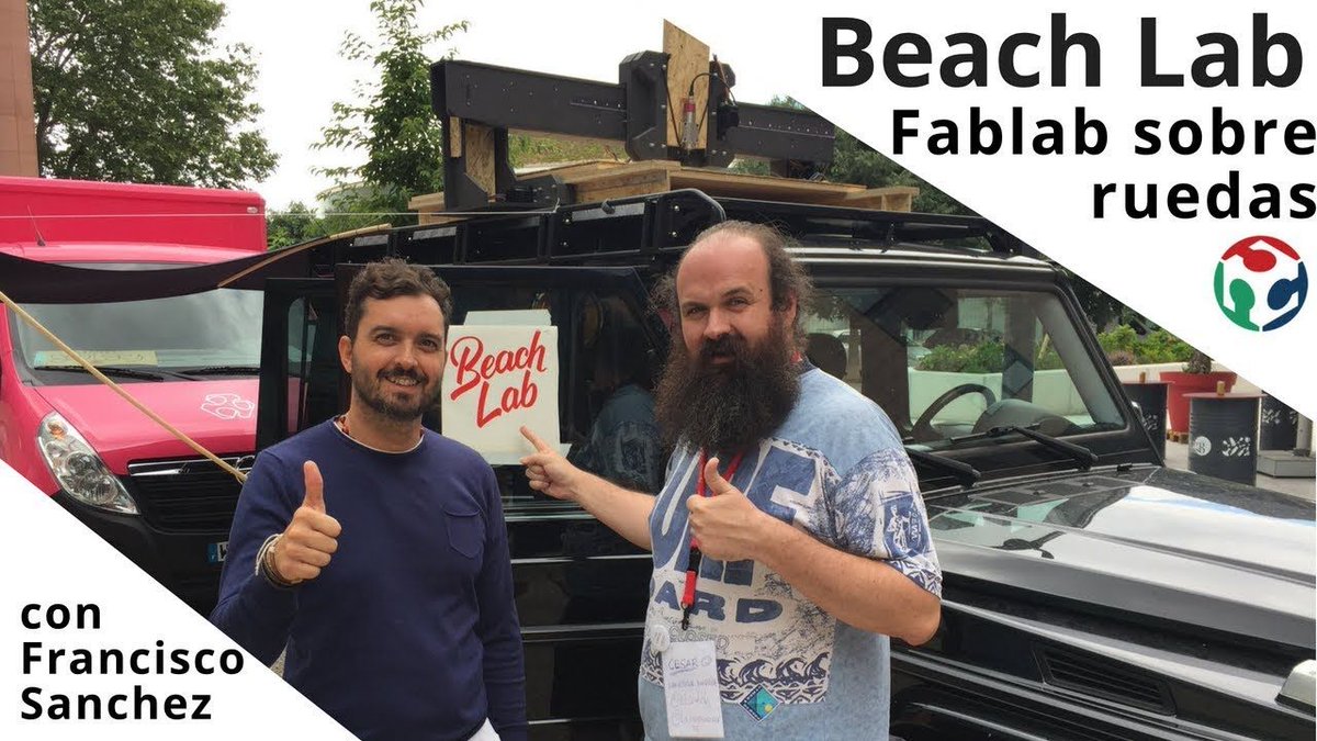 lahoramaker's tweet photo. ¿Te imaginas meter todo tu taller en tu coche y cruzar Europa creando cosas? ¡Ese es el plan de Francisco de @thebeachlab! que nos cuenta sus planes en este vídeo! https://t.co/zMr0rPvu2D https://t.co/o4xq3hyO7h