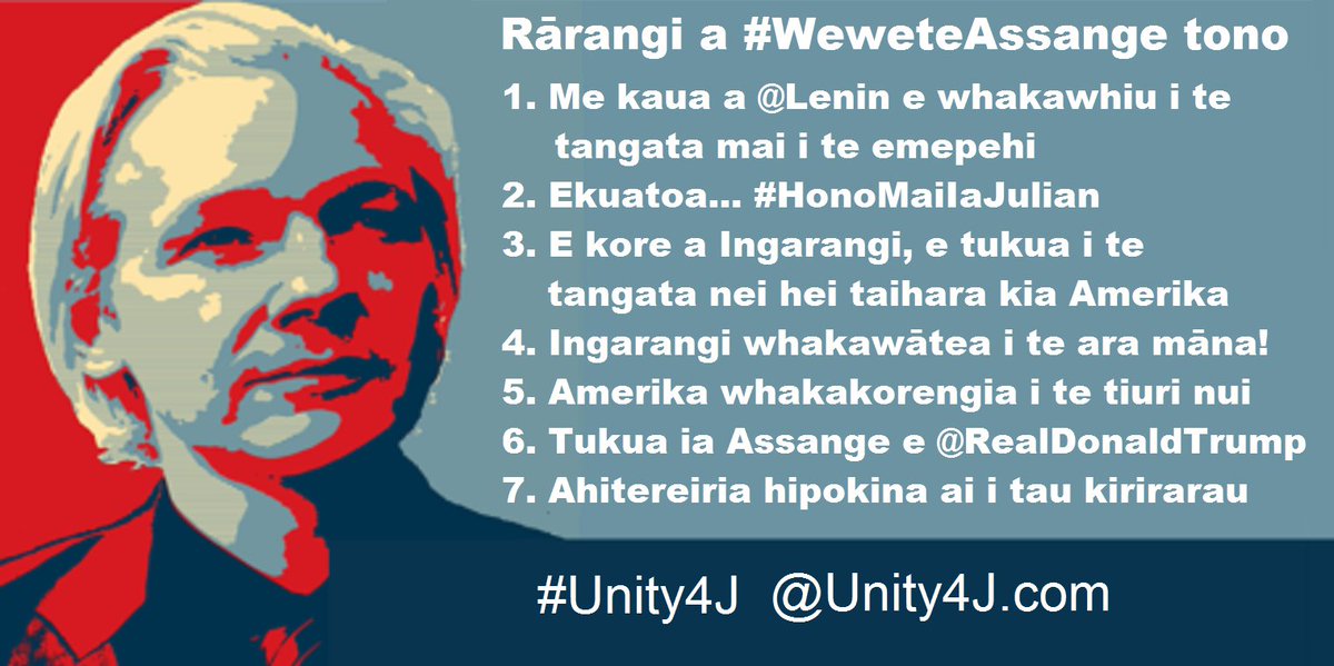 Pamariki's tweet image. #FreeAssangeNZ #Unity4J list of demands in Te Reo Maori : #NZPol Petition almost 2,000 
parliament.nz/en/pb/petition… 

even though 100s report server errors on  @NZGovernment website: which = censorship &amp;amp; broken nz democratic infrastructure @Suzi3D