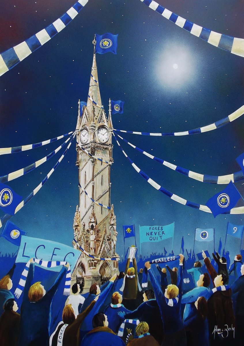 AnnexArtStudio's tweet photo. @FIRST4LCFC Hi, would you be willing to share our limited edition art with your fan base? We can be contacted for prices #LCFC #LimitedEdition https://t.co/418CpYj1K3