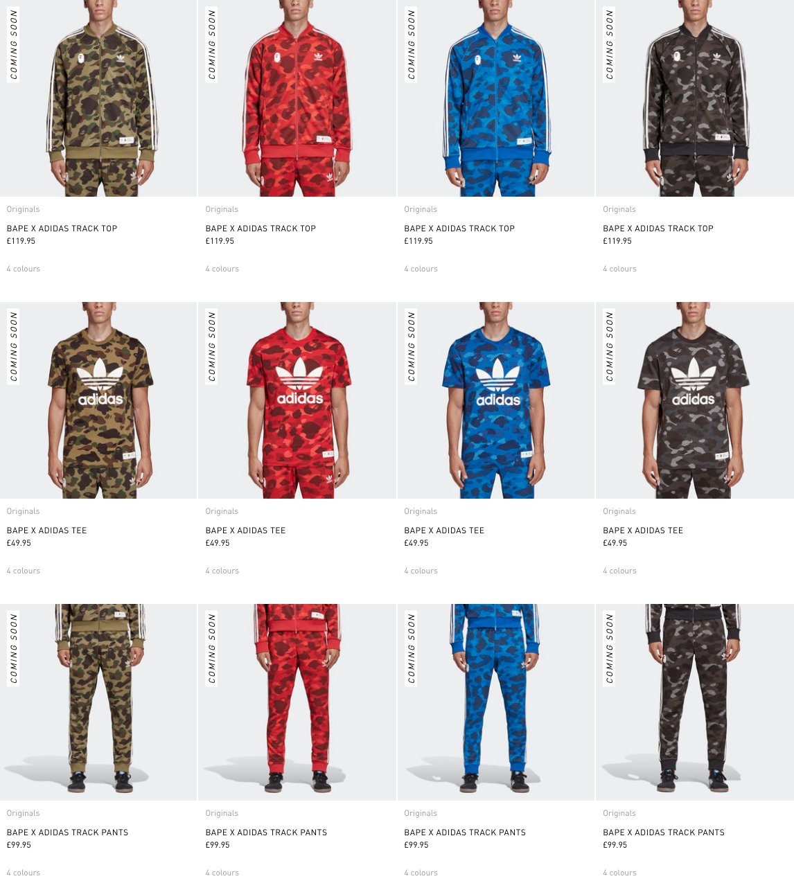 bape x adidas track top