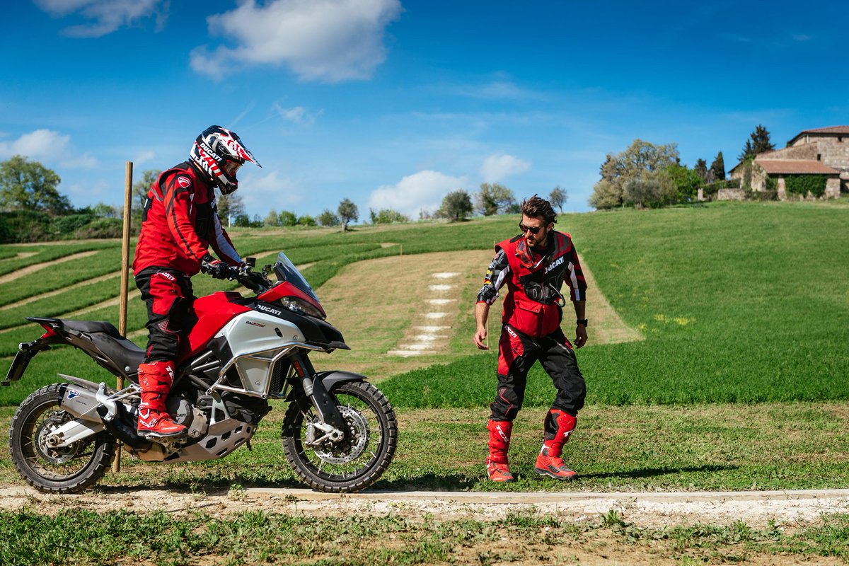 Ducati_India's tweet photo. Getting the best out of both man & machine is what the DRE experience is all about. #DRE #OffRoadDays #Ducati #India https://t.co/fneVLM8I0F https://t.co/JWpHiQ9WRw
